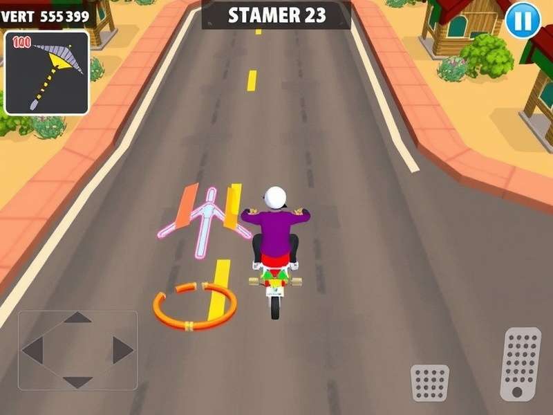 Intense rickshaw racing action in Rickshaw Glory Run Rickshaw Glory Run Gameplay Action